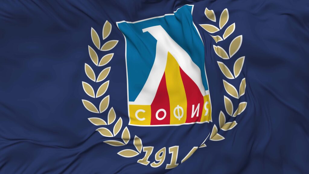 pfc-levski-sofia-football-club-flag-seamless-looping-background-looped-bump-texture-cloth-waving-slow-motion-3d-rendering-free-video